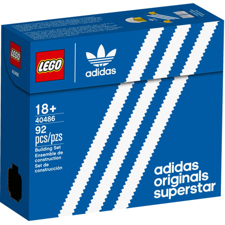 LEGO adidas Originals Superstar - 92 Piece Building Kit [LEGO, #40486] LEGO LEGO   