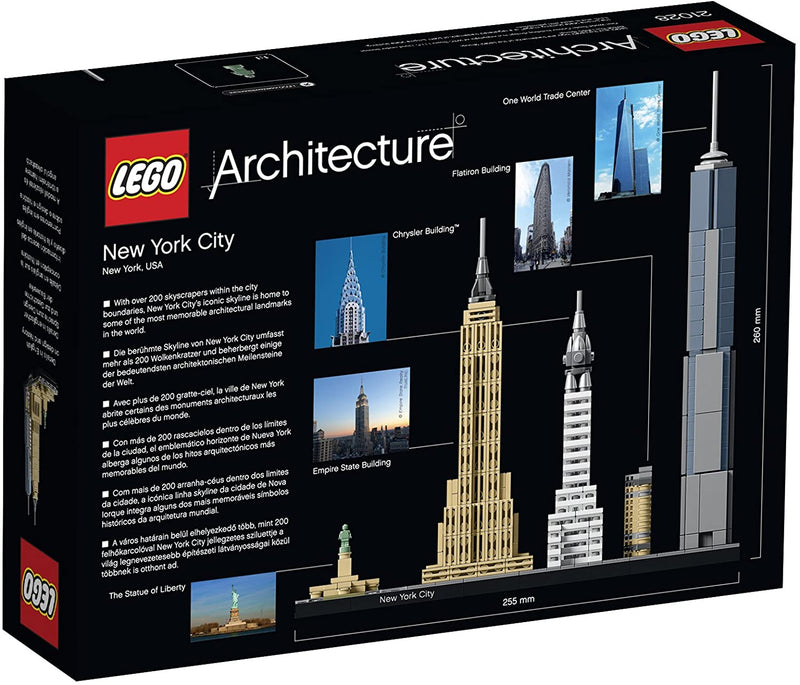 LEGO Architecture: New York City - 598 Piece Building Kit [LEGO, #21028] LEGO LEGO   