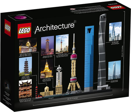 LEGO Architecture: Shanghai - 597 Piece Building Kit [LEGO, #21039] LEGO LEGO   