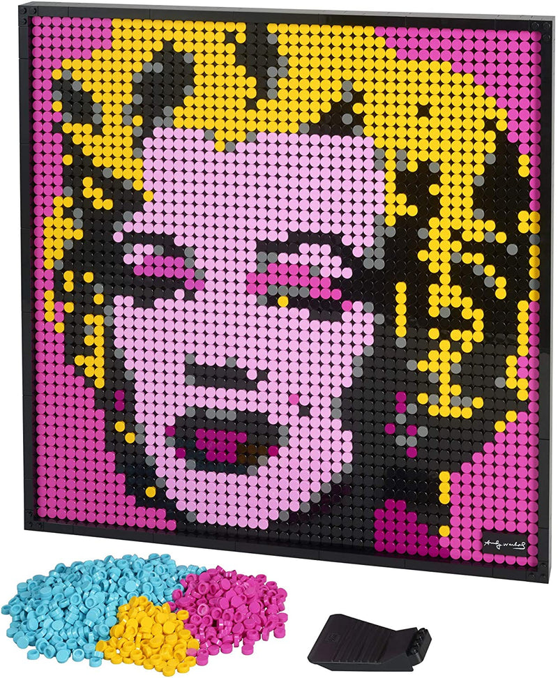 LEGO Art: Andy Warhol's Marilyn Monroe - 3341 Piece Building Set [LEGO, #31197] LEGO LEGO   