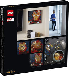 LEGO Art: Marvel Studios Iron Man - 3167 Piece Building Kit [LEGO, #31199] LEGO LEGO   