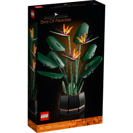 LEGO Botanical Collection: Bird of Paradise - 1173 Piece Building Kit [LEGO, #10289] LEGO LEGO   