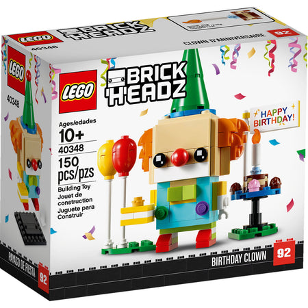 LEGO BrickHeadz: Birthday Clown - 150 Piece Building Kit [LEGO, #40348] LEGO LEGO   