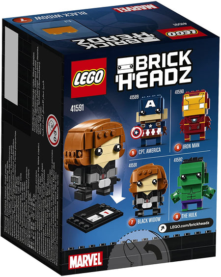 LEGO BrickHeadz: Black Widow - 143 Piece Building Kit [LEGO, #41591] LEGO LEGO   