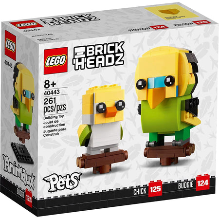 LEGO BrickHeadz: Pets - Budgie - 261 Piece Building Kit [LEGO, #40443] LEGO LEGO   