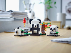 LEGO BrickHeadz: Chinese New Year Pandas - 249 Piece Building Kit [LEGO, #40466] LEGO LEGO   