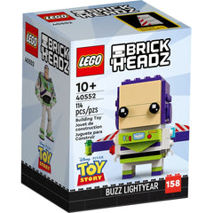 LEGO BrickHeadz: Disney Pixar's Toy Story - Buzz Lightyear - 114 Piece Building Kit [LEGO, #40552] LEGO LEGO   