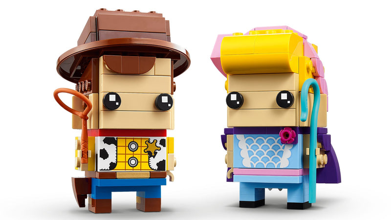 LEGO BrickHeadz: Disney Pixar's Toy Story - Woody and Bo Peep - 296 Piece Building Kit [LEGO, #40553] LEGO LEGO   