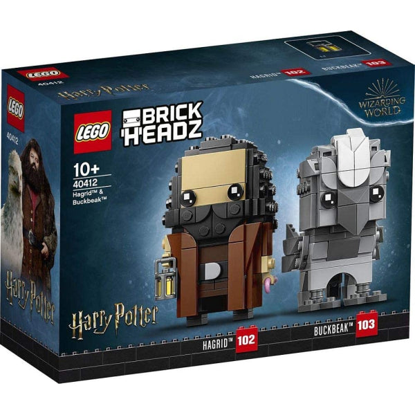 LEGO BrickHeadz: Harry Potter - Hagrid & Buckbeak - 270 Piece Building Kit [LEGO, #40412] LEGO LEGO   