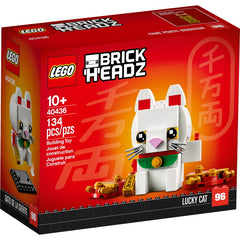 LEGO BrickHeadz: Lucky Cat - 134 Piece Building Kit [LEGO, #40436] LEGO LEGO   