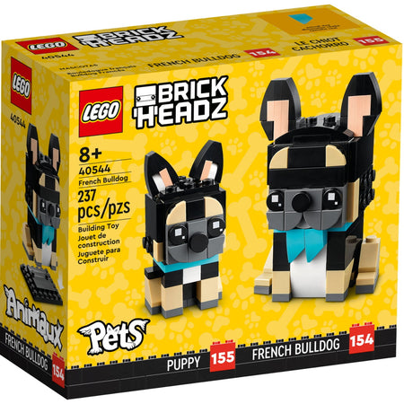 LEGO BrickHeadz: Pets - French Bulldog - 237 Piece Building Kit [LEGO, #40544] LEGO LEGO   