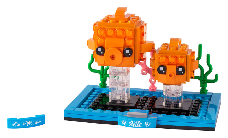 LEGO BrickHeadz: Pets - Goldfish - 186 Piece Building Kit [LEGO, #40442] LEGO LEGO   