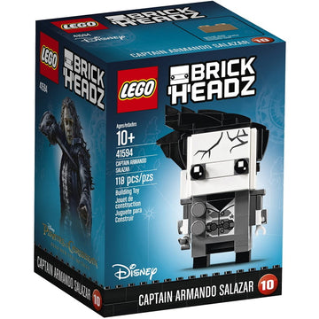 LEGO BrickHeadz: Pirates of the Caribbean - Captain Armando Salazar - 118 Piece Building Kit [LEGO, #41594] LEGO LEGO   