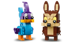 LEGO BrickHeadz: Road Runner & Wile E. Coyote - 205 Piece Building Kit [LEGO, #40559] LEGO LEGO   