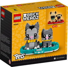 LEGO BrickHeadz: Pets - Shorthair Cats - 250 Piece Building Kit [LEGO, #40441] LEGO LEGO   