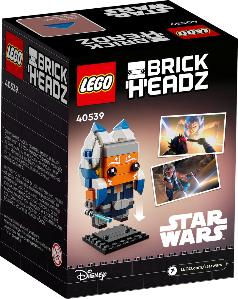 LEGO BrickHeadz: Star Wars - Ahsoka Tano - 164 Piece Building Kit [LEGO, #40539] LEGO LEGO   