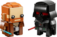 LEGO BrickHeadz: Star Wars - Obi-Wan Kenobi & Darth Vader - 260 Piece Building Kit [LEGO, #40547] LEGO LEGO   