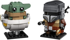 LEGO BrickHeadz: Star Wars - The Mandalorian & the Child - 295 Piece Building Kit [LEGO, #775317] LEGO LEGO   