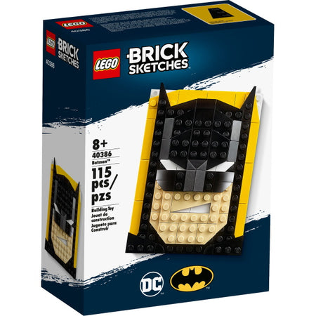 LEGO Brick Sketches: Batman - 115 Piece Building Set [LEGO, #40386] LEGO LEGO   