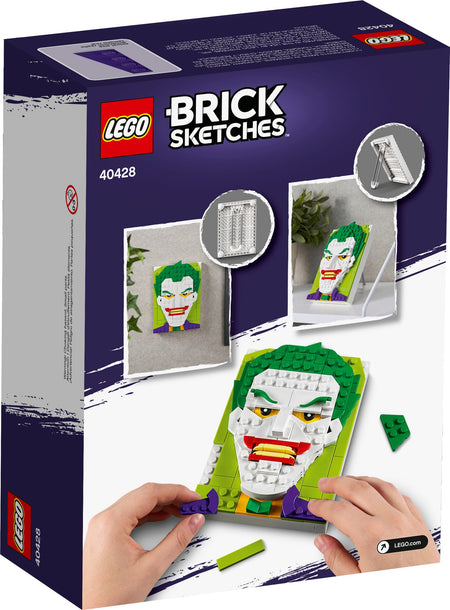 LEGO Brick Sketches: The Joker - 170 Piece Building Set [LEGO, #40428] LEGO LEGO   