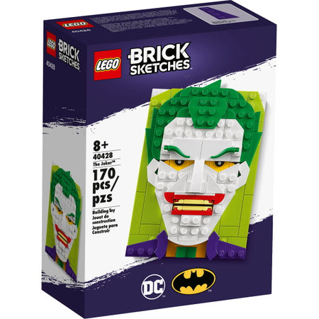 LEGO Brick Sketches: The Joker - 170 Piece Building Set [LEGO, #40428] LEGO LEGO   