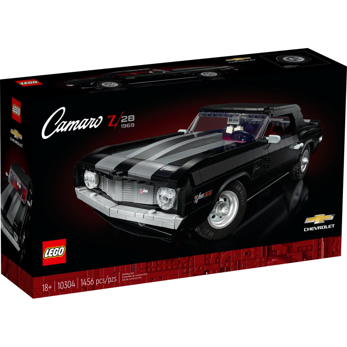 TFC ブレイブコレクションパート3・番外編エルドランおまとめ28体セット LEGO Chevrolet Camaro Z28 - 1456 Piece Building Kit [LEGO, #10304