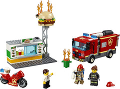 LEGO City: Burger Bar Fire Rescue - 327 Piece Building Set [LEGO, #60214] LEGO LEGO   