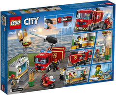 LEGO City: Burger Bar Fire Rescue - 327 Piece Building Set [LEGO, #60214] LEGO LEGO   