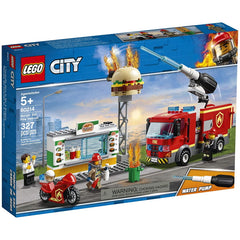 LEGO City: Burger Bar Fire Rescue - 327 Piece Building Set [LEGO, #60214] LEGO LEGO   