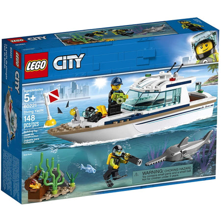 LEGO City: Diving Yacht - 148 Piece Building Set [LEGO, #60221] LEGO LEGO   