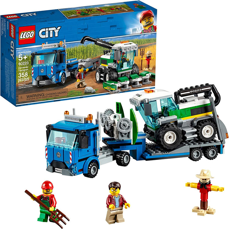 LEGO City: Harvester Transport- 358 Piece Building Kit [LEGO, #60223] LEGO LEGO   