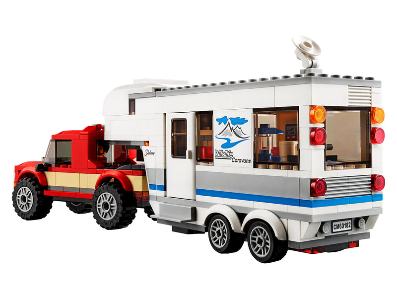 LEGO City: Pickup & Caravan - 344 Piece Building Kit [LEGO, #60182] LEGO LEGO   