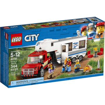 LEGO City: Pickup & Caravan - 344 Piece Building Kit [LEGO, #60182] LEGO LEGO   