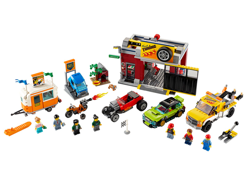 LEGO City: Tuning Workshop - 897 Piece Building Kit [LEGO, #60258] LEGO LEGO   