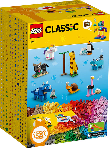 LEGO Classic: Bricks and Animals - 1500 Piece Building Kit [LEGO, #11011] LEGO LEGO   
