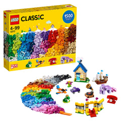 LEGO Classic: Bricks Bricks Bricks - 1500 Piece Building Brick Set [LEGO, #10717] LEGO LEGO   