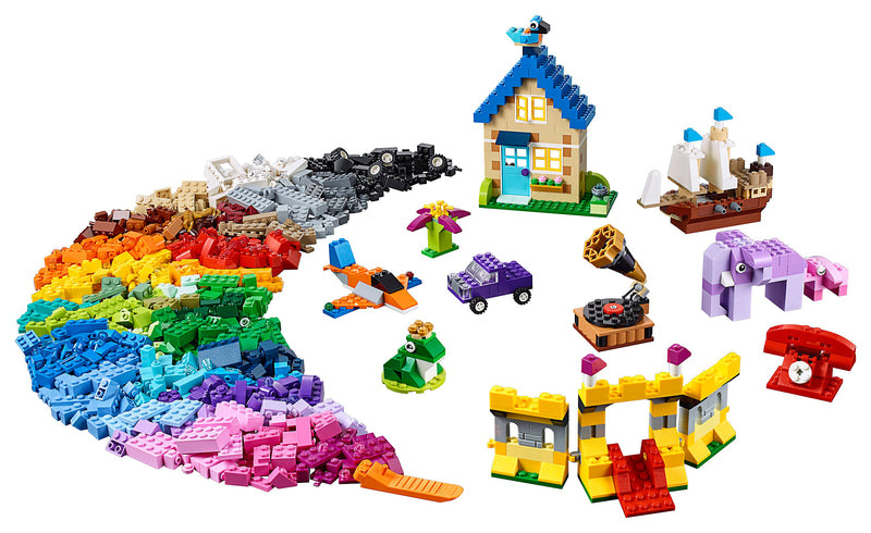 LEGO Classic: Bricks Bricks Bricks - 1500 Piece Building Brick Set [LEGO, #10717] LEGO LEGO   