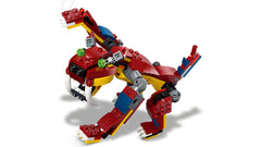 LEGO Creator: Fire Dragon  - 234 Piece 3-in-1 Building Set [LEGO, #31102] LEGO LEGO   