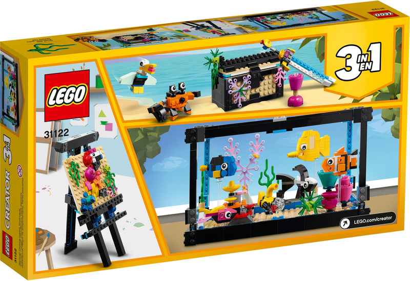 LEGO Creator: Fish Tank - 352 Piece 3-in-1 Building Set [LEGO, #31122 ] LEGO LEGO   
