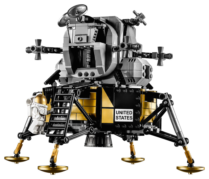 LEGO Creator Expert: NASA Apollo 11 Lunar Lander - 1087 Piece Building Kit [LEGO, #10266] LEGO LEGO   