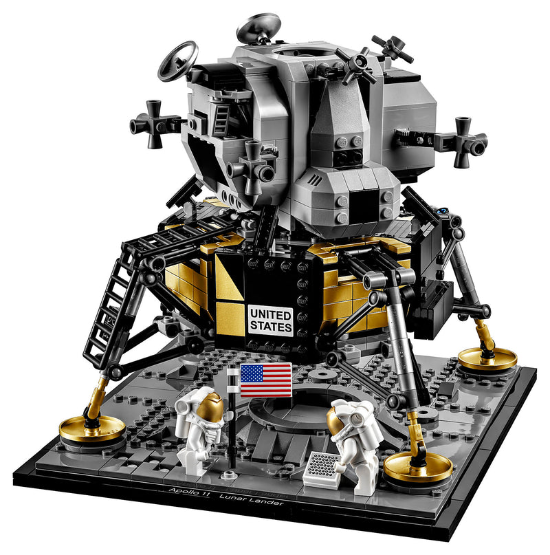 LEGO Creator Expert: NASA Apollo 11 Lunar Lander - 1087 Piece Building Kit [LEGO, #10266] LEGO LEGO   