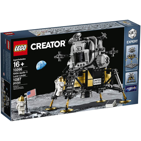 LEGO Creator Expert: NASA Apollo 11 Lunar Lander - 1087 Piece Building Kit [LEGO, #10266] LEGO LEGO   