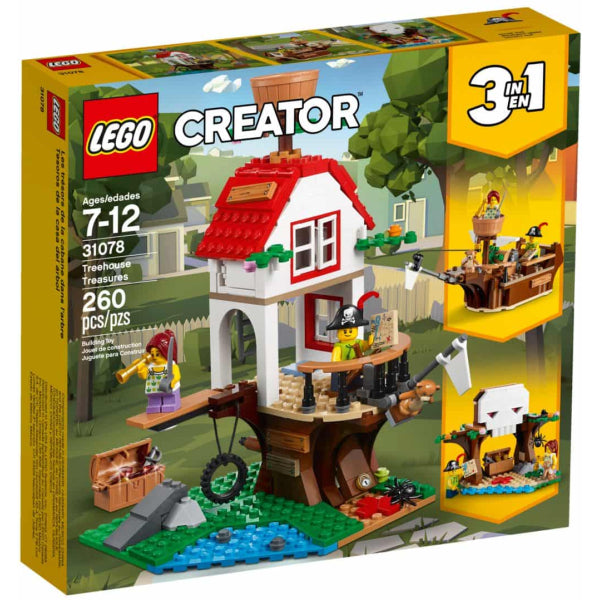 LEGO Creator: Treehouse Treasures  - 260 Piece Building Kit [LEGO, #31078] LEGO LEGO   