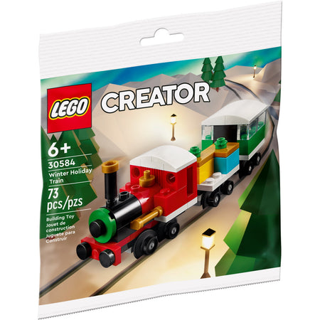 LEGO Creator: Winter Holiday Train - 73 Piece Building Kit [LEGO, #30584] LEGO LEGO   