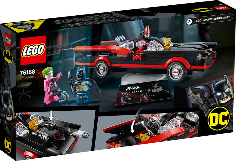 LEGO DC Batman: Batman Classic TV Series Batmobile - 345 Piece Building Kit [LEGO, #76188] LEGO LEGO   