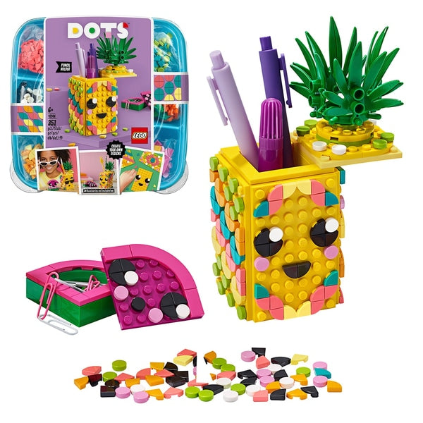 LEGO DOTS: Pineapple Pencil Holder - 351 Piece Building Kit [LEGO, #41906] LEGO LEGO   