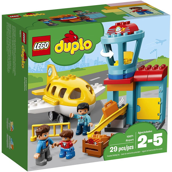 LEGO DUPLO: Airport - 29 Piece Building Kit [LEGO, #10871]