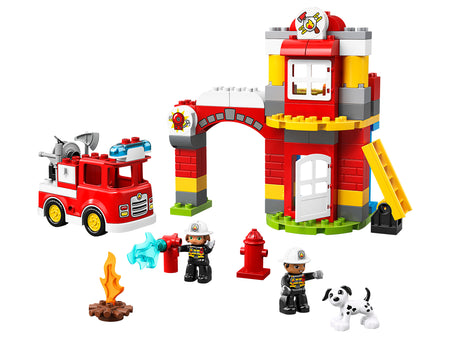 LEGO DUPLO: Fire Station - 76 Piece Building Kit [LEGO, #10903] LEGO LEGO   