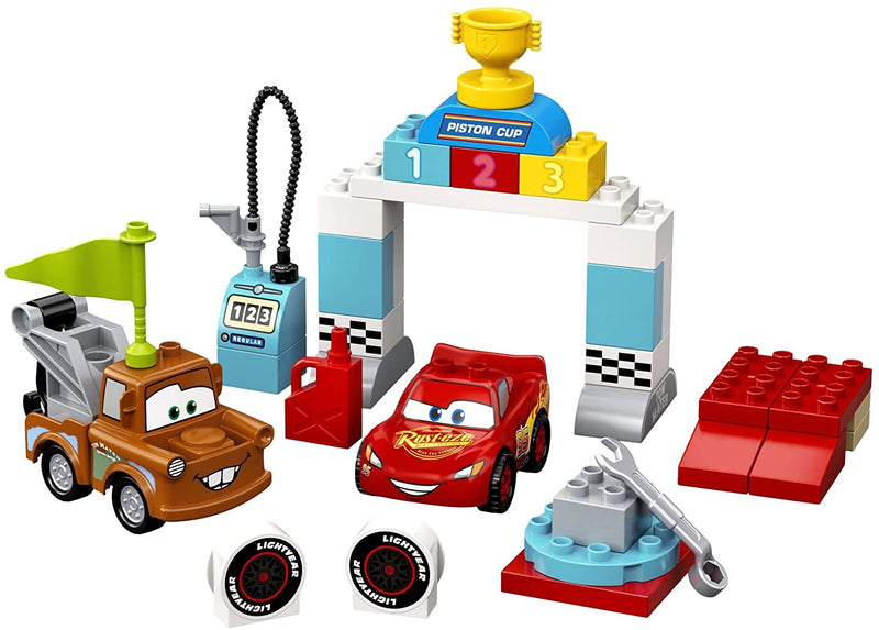 LEGO DUPLO: Lightning McQueen's Race Day - 42 Piece Building Kit [LEGO, #10924] LEGO LEGO   