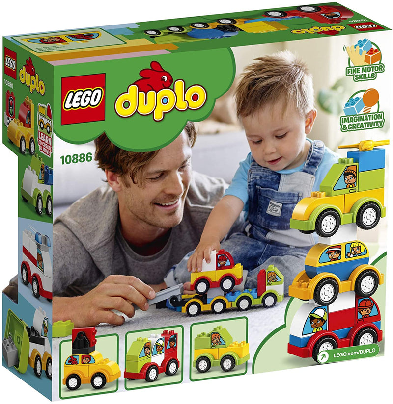 LEGO DUPLO: My First Car Creations - 34 Piece Building Brick Set [LEGO, #10886] LEGO LEGO   